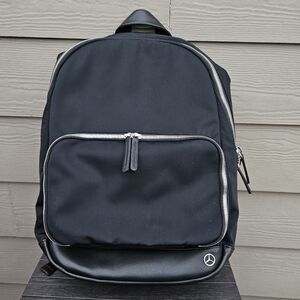 Haerfest x Mercedes Benz Limited Edition Black Nylon Vegan Leather Backpack Bag